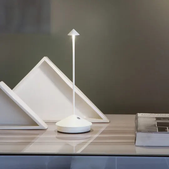 Lampa stołowa bez kabla | Ściernie na biurko i stół nocny, bezprzewodowe oświetlenie LED