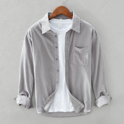 Marley | Elegancka koszula wierzchnia w stylu retro dla mężczyzn