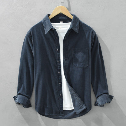 Marley | Elegancka koszula wierzchnia w stylu retro dla mężczyzn