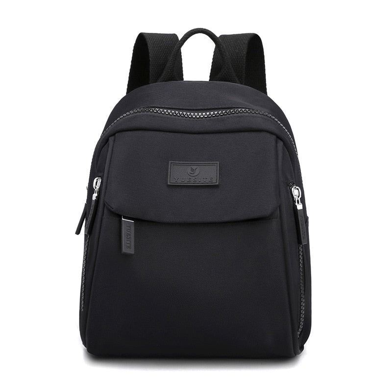 Mini Backpack Kobiety - lekki codzienny plecak z kilkoma przedmiotami i regulowanymi paskami - idealny na wycieczki i szkołę