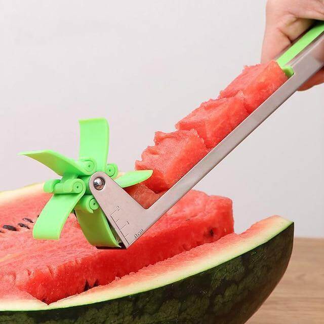 Nożyczki do arbuza wykonane ze stali nierdzewnej z ergonomicznym wycinaniem owoców dla melonów, papai i dużych owoców