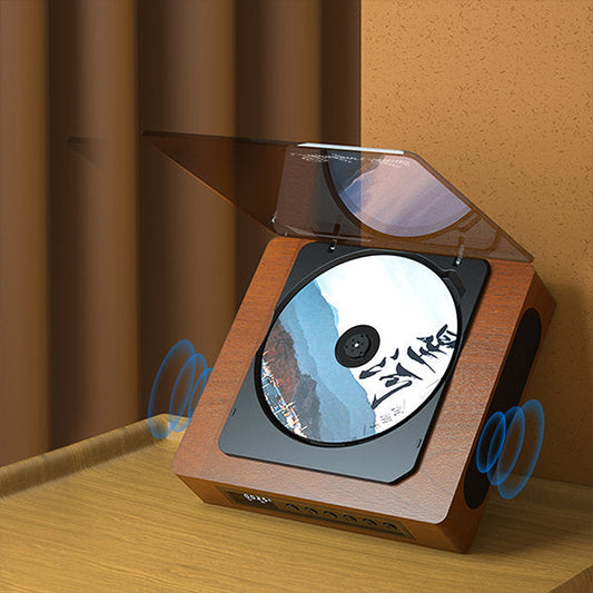 Odtwarzacz CD retro Bluetooth ze złączem typu C 