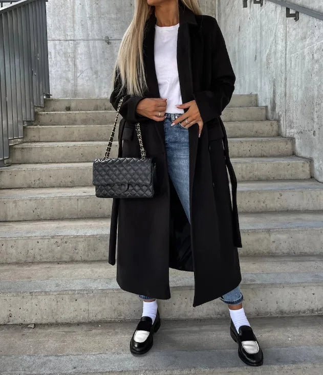 Płaszcz Damski | Płaszcz Wełniany na Sezon Zimowy dla Kobiet 3