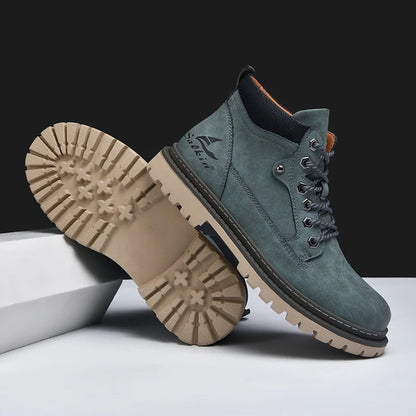 Skórzane buty Trek 8