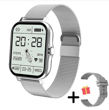Smartwatch damski | Zegarek fitness dla aktywnych kobiet z monitorowaniem stanu zdrowia i trybami sportowymi