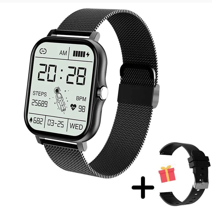 Smartwatch damski | Zegarek fitness dla aktywnych kobiet z monitorowaniem stanu zdrowia i trybami sportowymi