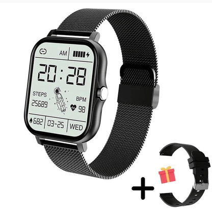Smartwatch damski | Zegarek fitness dla aktywnych kobiet z monitorowaniem stanu zdrowia i trybami sportowymi