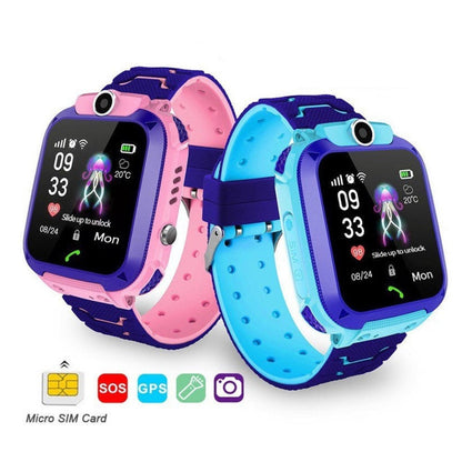 Smartwatch dla dzieci z śledzeniem GPS, wodoodpornym, funkcją SOS i letnim ideale dla dzieci i komunikacji dzieci