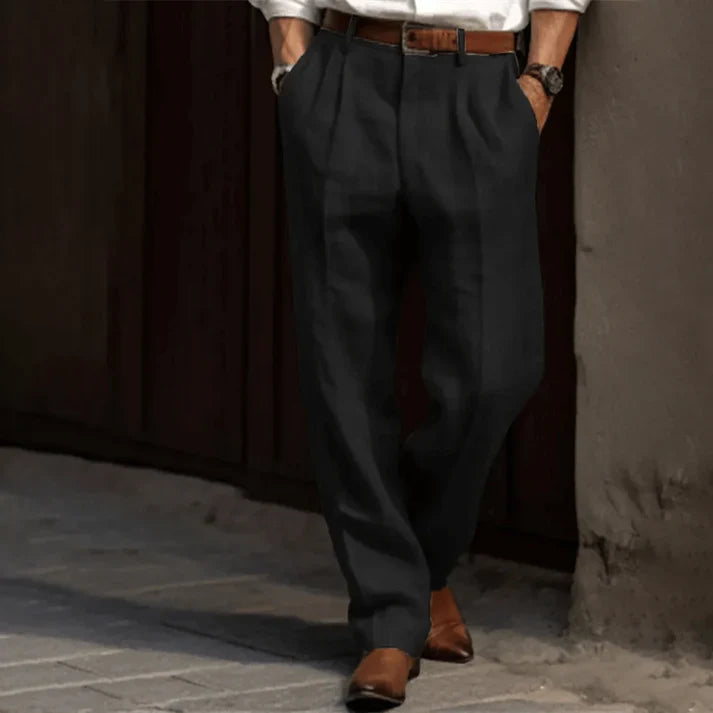 Spodnie Męskie Retro | Odzież Elegancka na Każdą Okazję | Jan