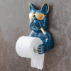 Stylowy uchwyt papieru toaletowego bez wiercenia - 1000 g Papier toaletowy wykonany z wysokiej jakości materiału z unikalnym designem
