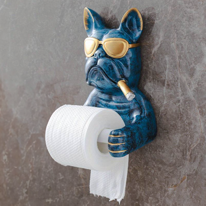 Stylowy uchwyt papieru toaletowego bez wiercenia - 1000 g Papier toaletowy wykonany z wysokiej jakości materiału z unikalnym designem