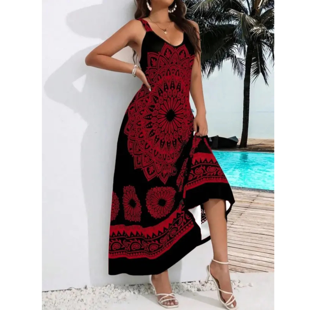 Sukienka maxi | Długie sukienki dla kobiet plus size na lato