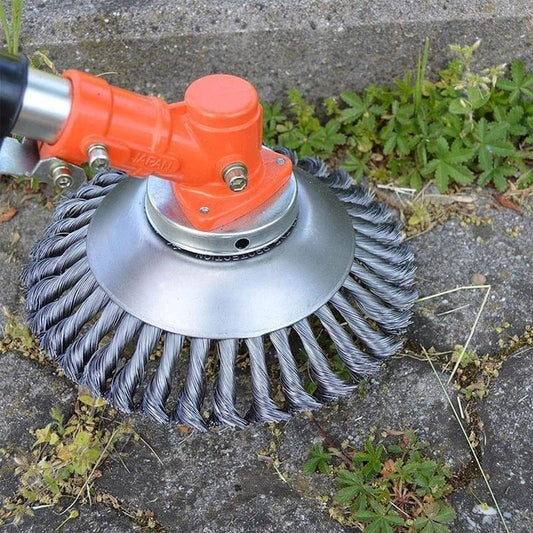 Wydajny zmywacz chwastów z 36 metalowymi głowami - do dokładnego utrzymania ogrodu i łatwego użycia na trawnikach