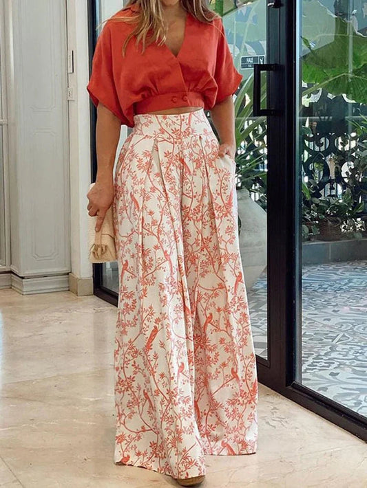 Zestaw Dwuczęściowy | Moda Letnia dla Kobiet