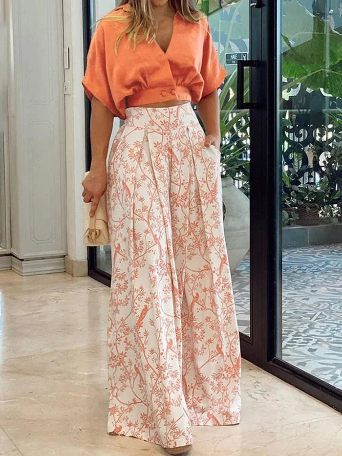 Zestaw Dwuczęściowy | Moda Letnia dla Kobiet