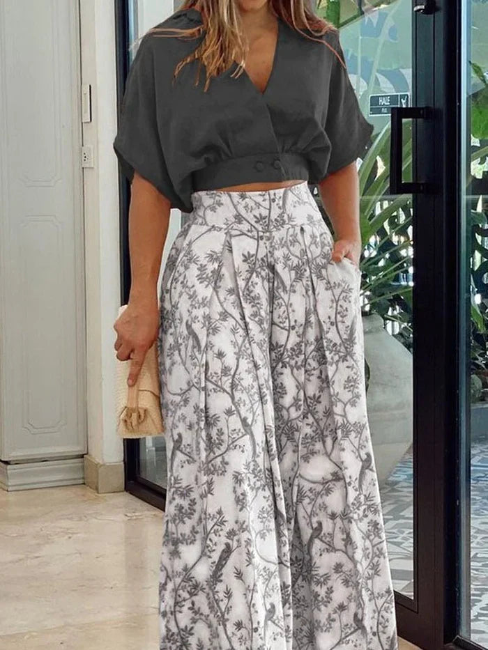 Zestaw Dwuczęściowy | Moda Letnia dla Kobiet