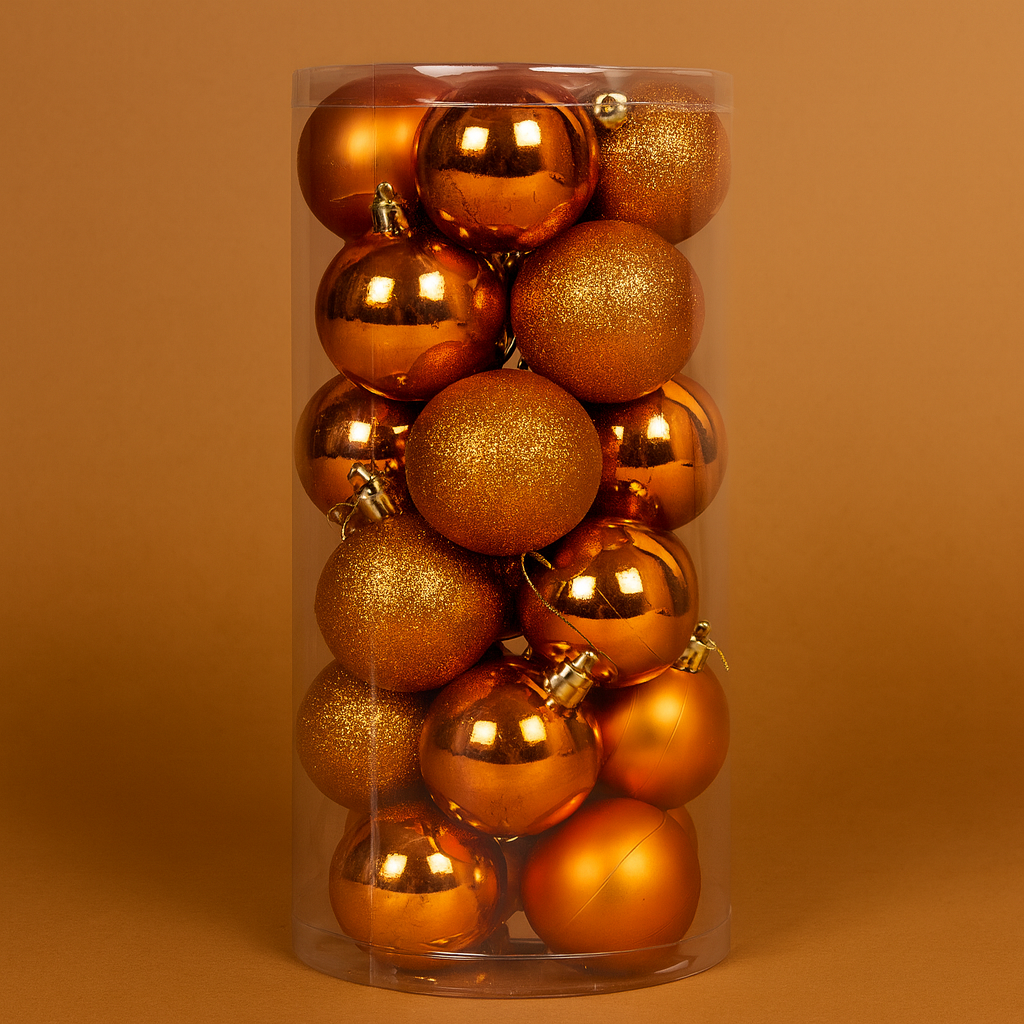 Zestaw plastikowych bombek choinkowych Ozdoby choinkowe wiszące 9