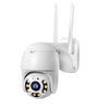 Zewnętrzna kamera nadzoru na zewnątrz z 1080p HD, WLAN, dwukierunkową skrzynią biegów audio i 360 °