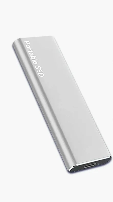 Zewnętrzny dysk twardy ultra cienki 4 TB z dyskami twardymi z USB-C w celu bezpiecznego przechowywania danych i szybkiej transmisji danych