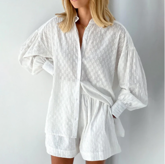 Zomerset Women 2-częściowa bluzka i krótka | Letnia moda dla kobiet