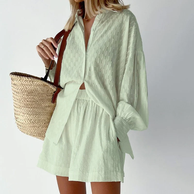 Zomerset Women 2-częściowa bluzka i krótka | Letnia moda dla kobiet
