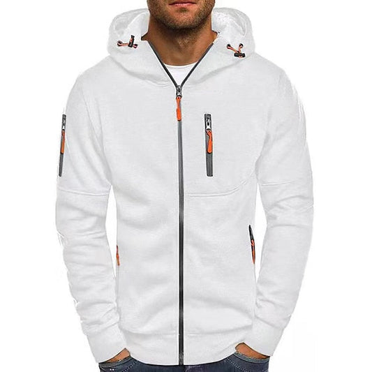 Bluza z kapturem Odzież męska całoroczna sportowy krój zamek | Patryk