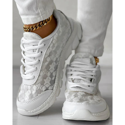 Buty sportowe damskie | Obuwie damskie lato styl uliczny | Karolina