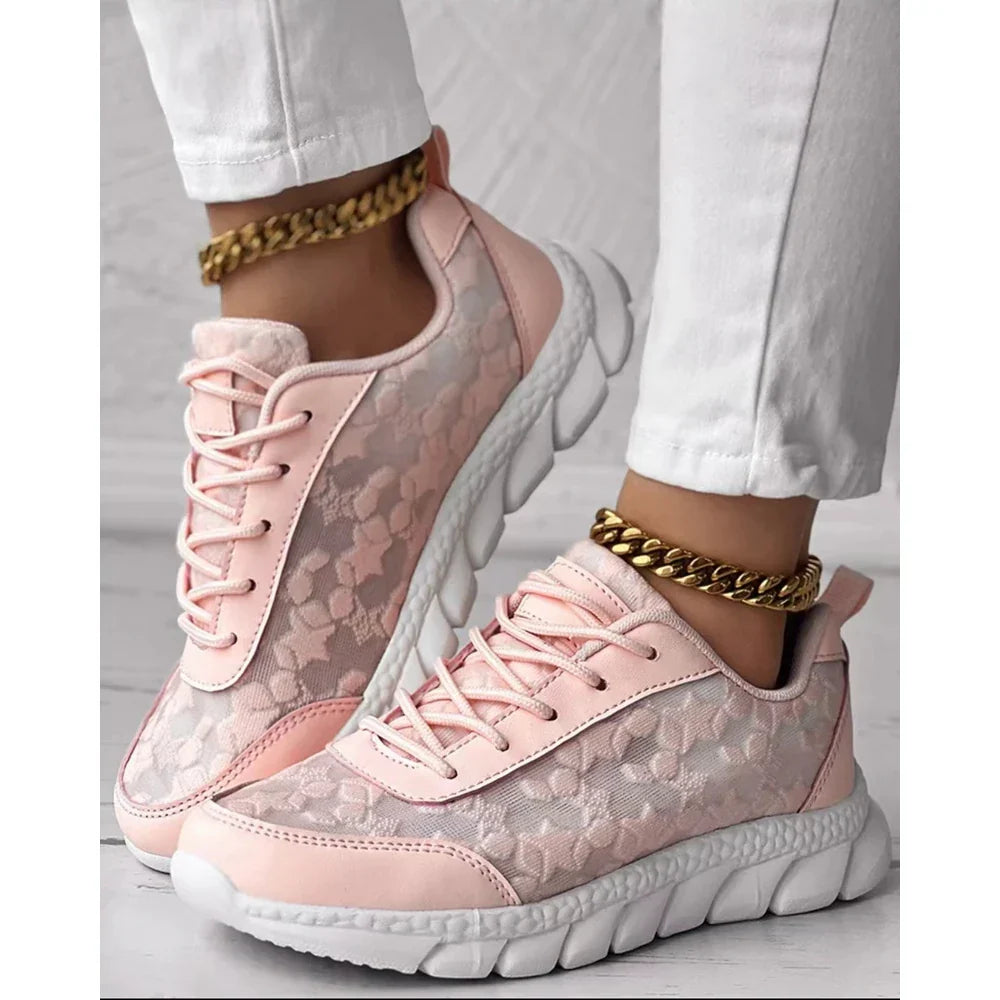 Buty sportowe damskie | Obuwie damskie lato styl uliczny | Karolina