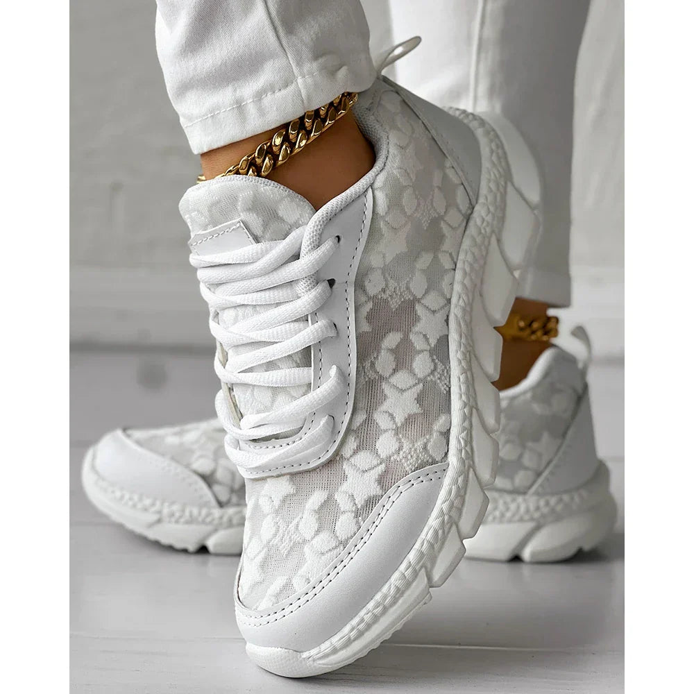 Buty sportowe damskie | Obuwie damskie lato styl uliczny | Karolina
