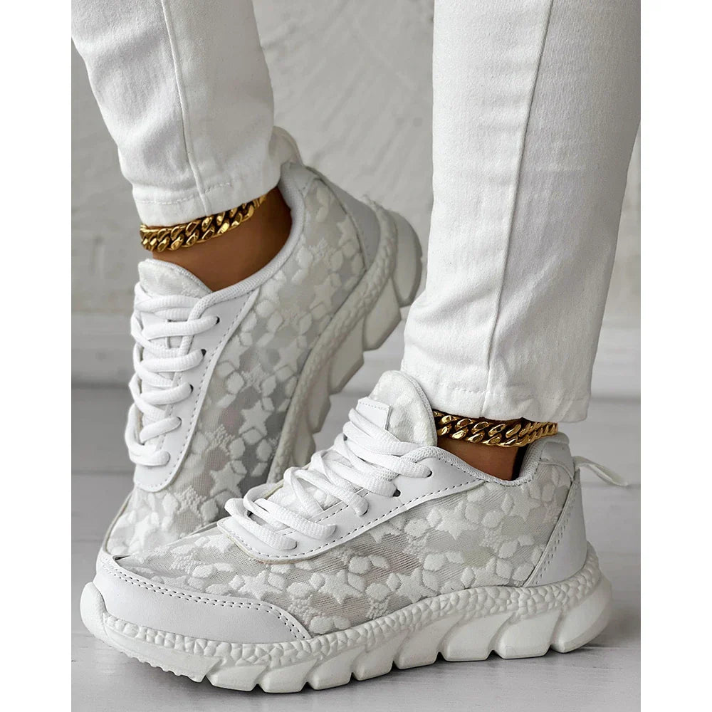 Buty sportowe damskie | Obuwie damskie lato styl uliczny | Karolina