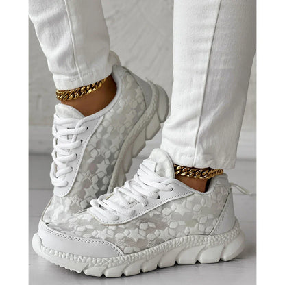 Buty sportowe damskie | Obuwie damskie lato styl uliczny | Karolina
