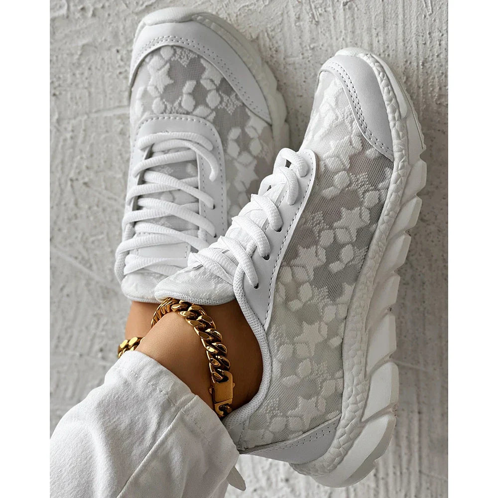 Buty sportowe damskie | Obuwie damskie lato styl uliczny | Karolina