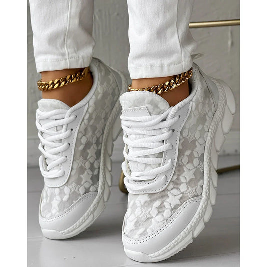 Buty sportowe damskie | Obuwie damskie lato styl uliczny | Karolina