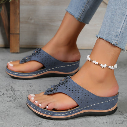 Klapki damskie japonki na platformie | Buty lato kobiety | Elwira