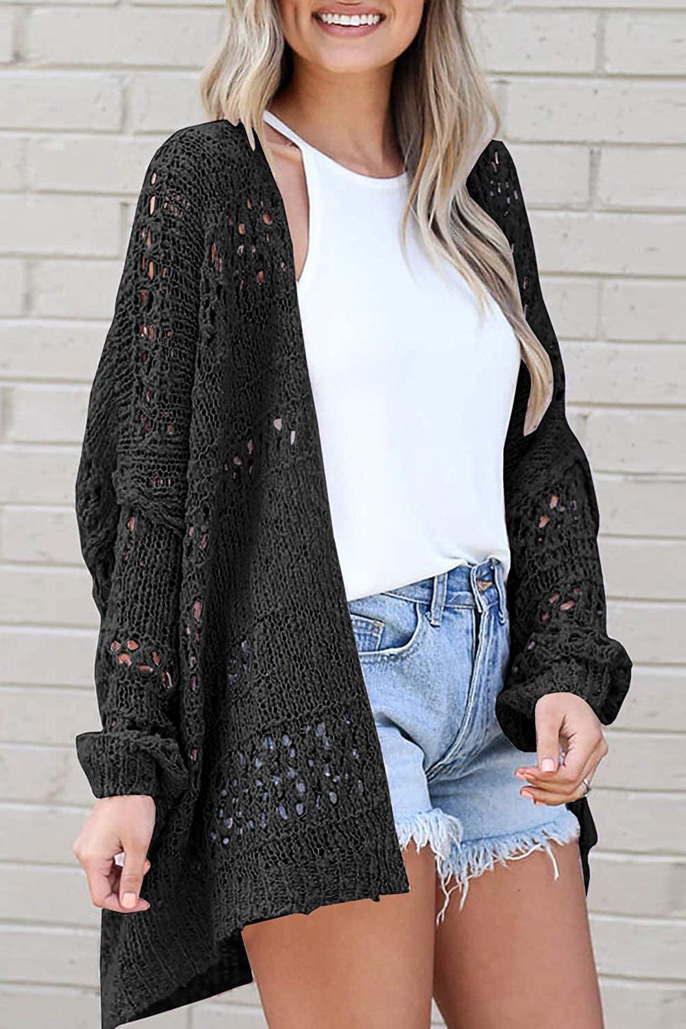 Kobiety damski kardigan | Boho na relaks | Saphira
