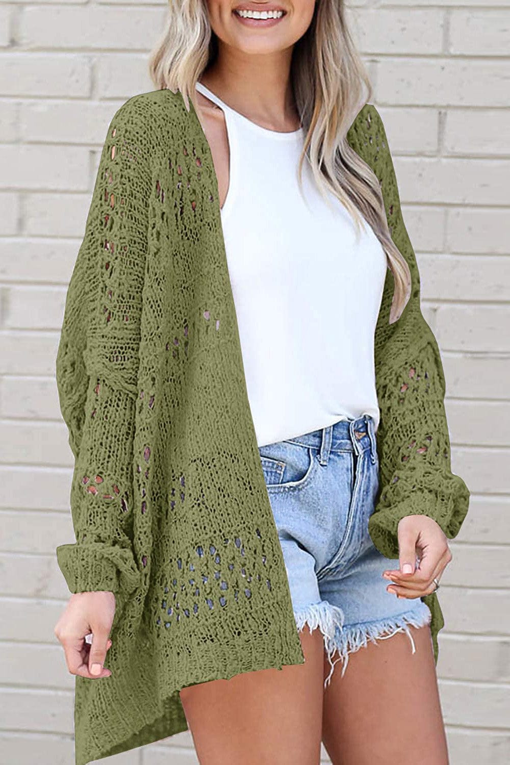Kobiety damski kardigan | Boho na relaks | Saphira