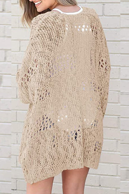 Kobiety damski kardigan | Boho na relaks | Saphira