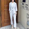 Pantalon pak dames zomer set | Blazer en broek elegant vrouw | Yara