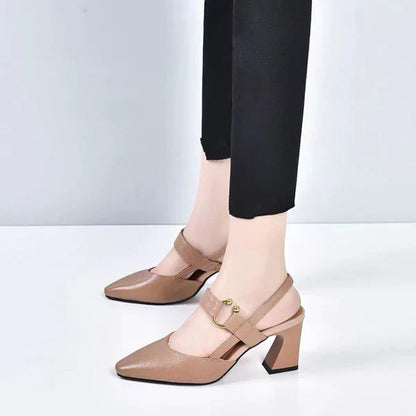 Pumps Blockabsatz | Übergangsschuhe Damen Businessmode | Clara