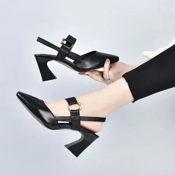 Pumps Blockabsatz | Übergangsschuhe Damen Businessmode | Clara