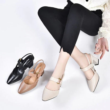 Pumps Blockabsatz | Übergangsschuhe Damen Businessmode | Clara