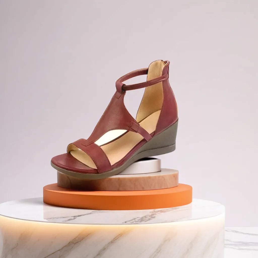 Sandalen Keilabsatz | Sommerschuhe Damen Freizeit | Hanna