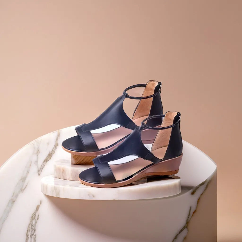 Sandalen Keilabsatz | Sommerschuhe Damen Freizeit | Hanna