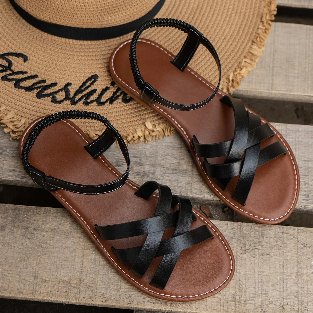 Sandały Damskie | Letnie Buty Plażowe Kobiety | Wiktoria