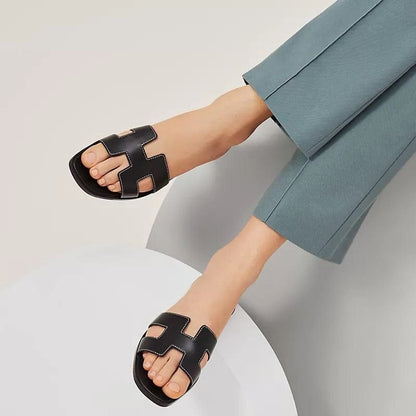 Sandały damskie Summer Boho Style z wyciętym urokiem