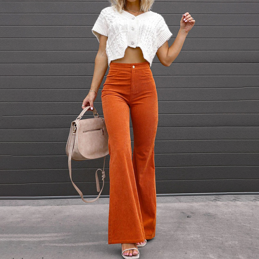 Style damskie Pants-Retro spotyka się z nowoczesnym komfortem