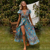 Sukienka boho maxi | Odzież letnia damska wakacyjna | Arelynn