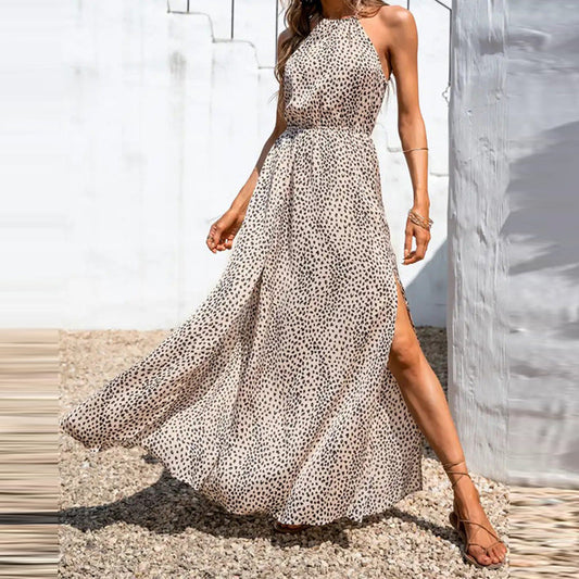 Sukienka Maxi w Groszki | Livia