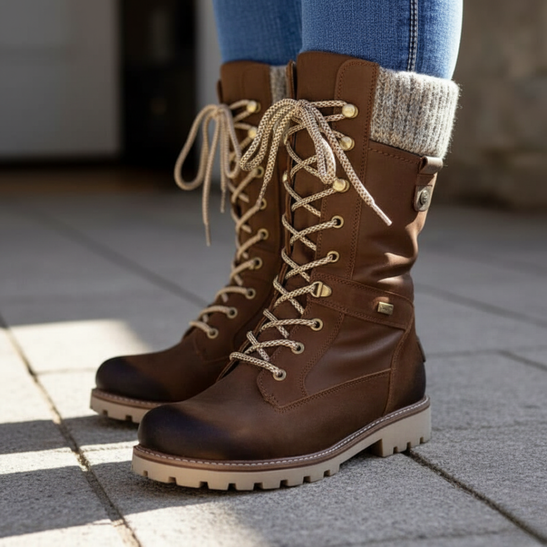 Wodoodporne i antypoślizgowe buty zimowe dla kobiet