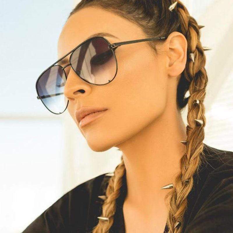 Zonnebril dames zomer | Accessoires aviator UV-bescherming zonneglazen | Zoë